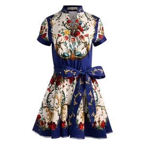 Alice+Olivia Women Printed Mini Dress